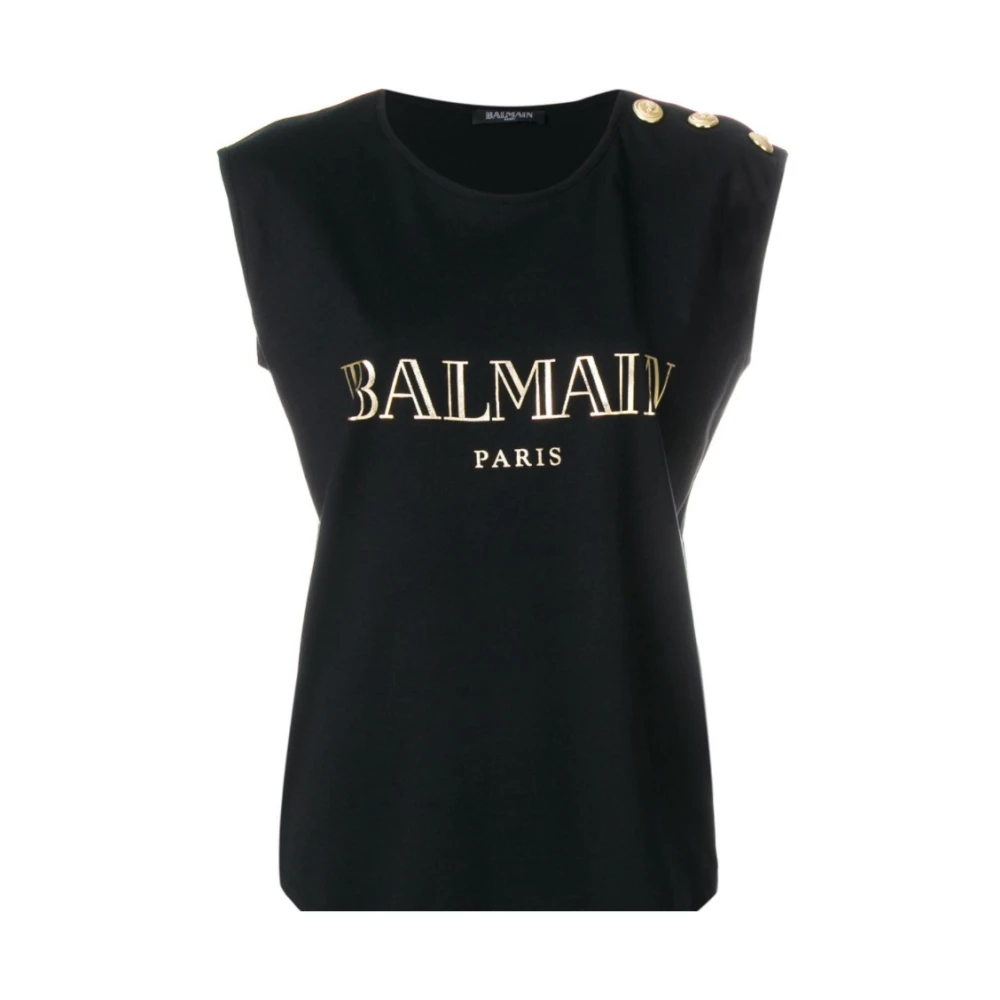 Tops > Sleeveless Tops - - Balmain - Modalova