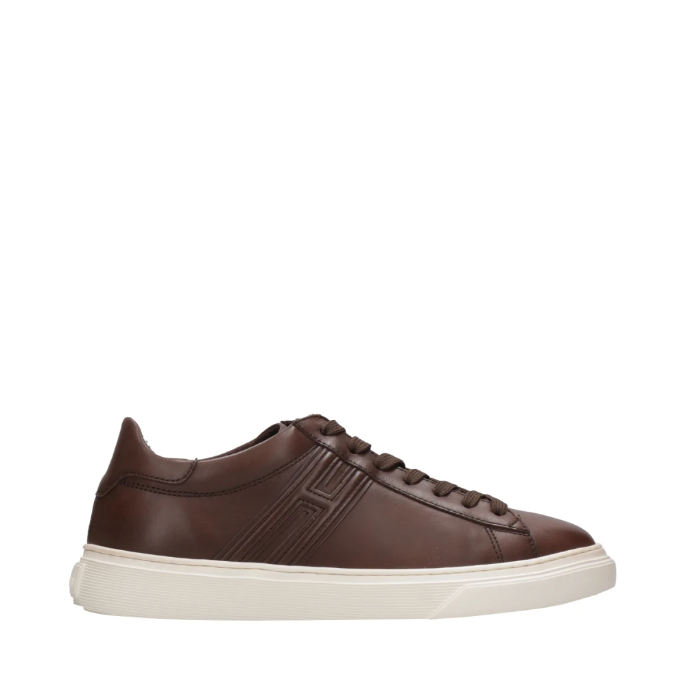 Hogan Urban Twist Low-Top Sneakers Heren Schoenen Bruin