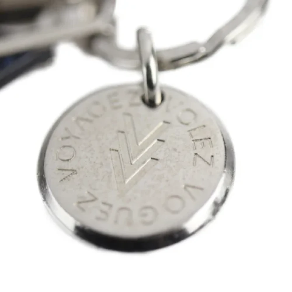Louis Vuitton Vintage Pre-owned Metal key-holders Gray Dames