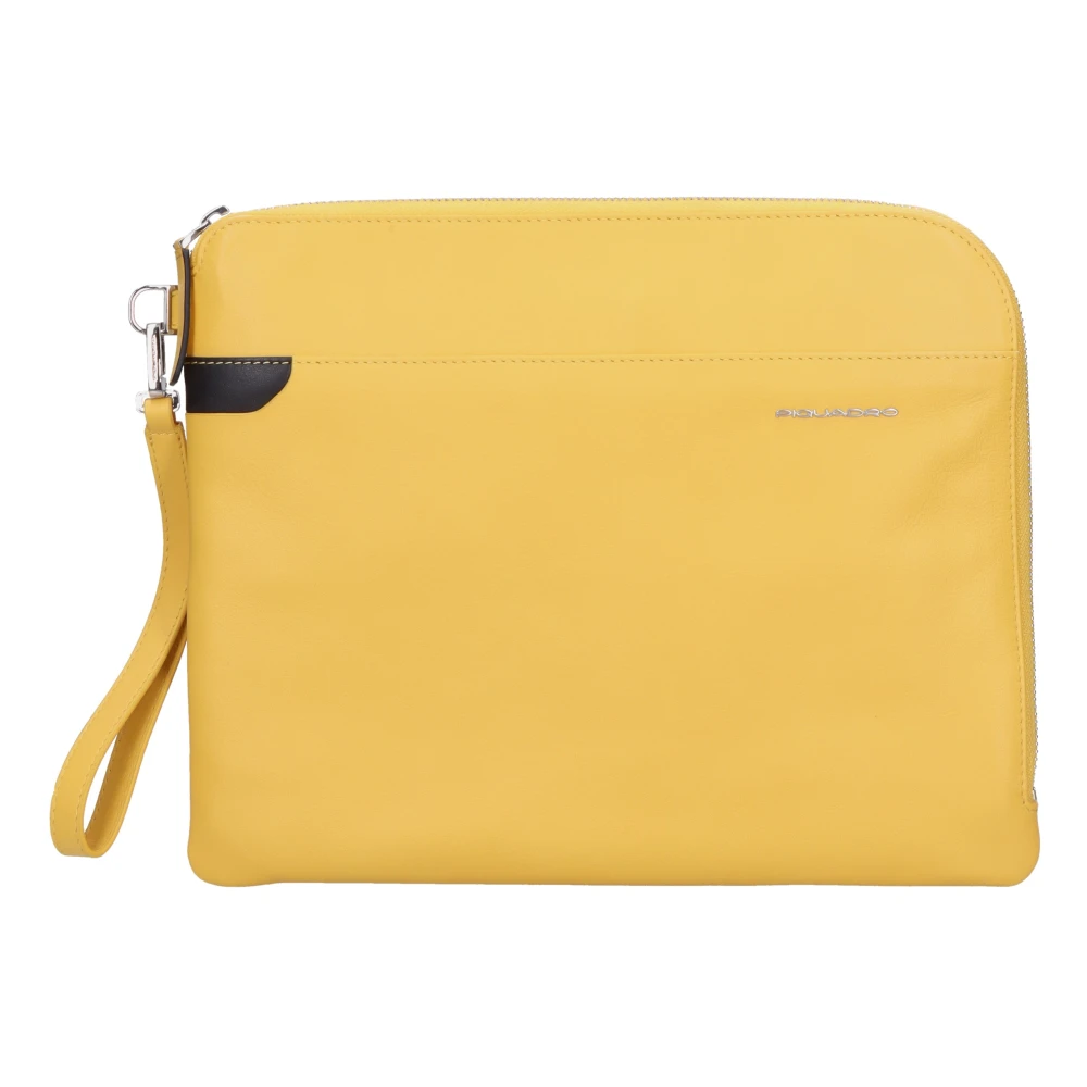 Piquadro Tassen.. Geel Yellow Heren