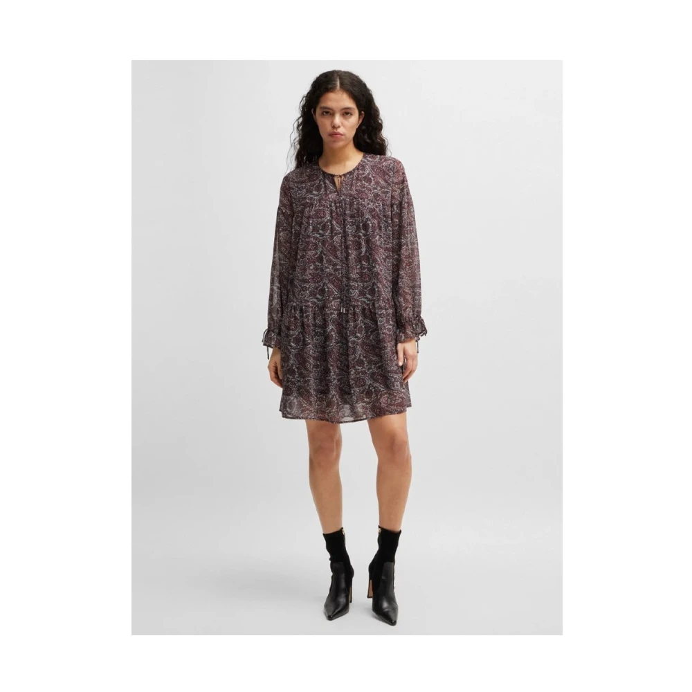 Hugo Boss Elegante Jurk voor Vrouwen Multicolor Dames