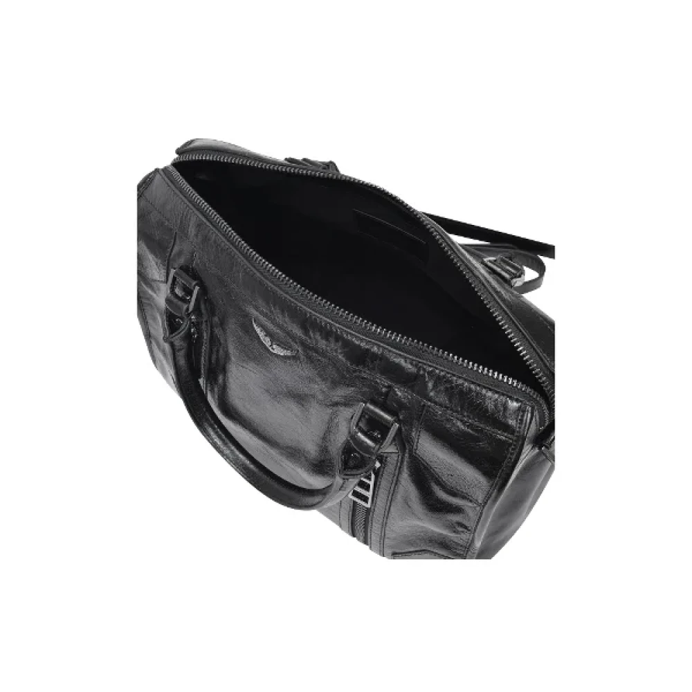 Zadig & Voltaire Leather handbags Black Dames