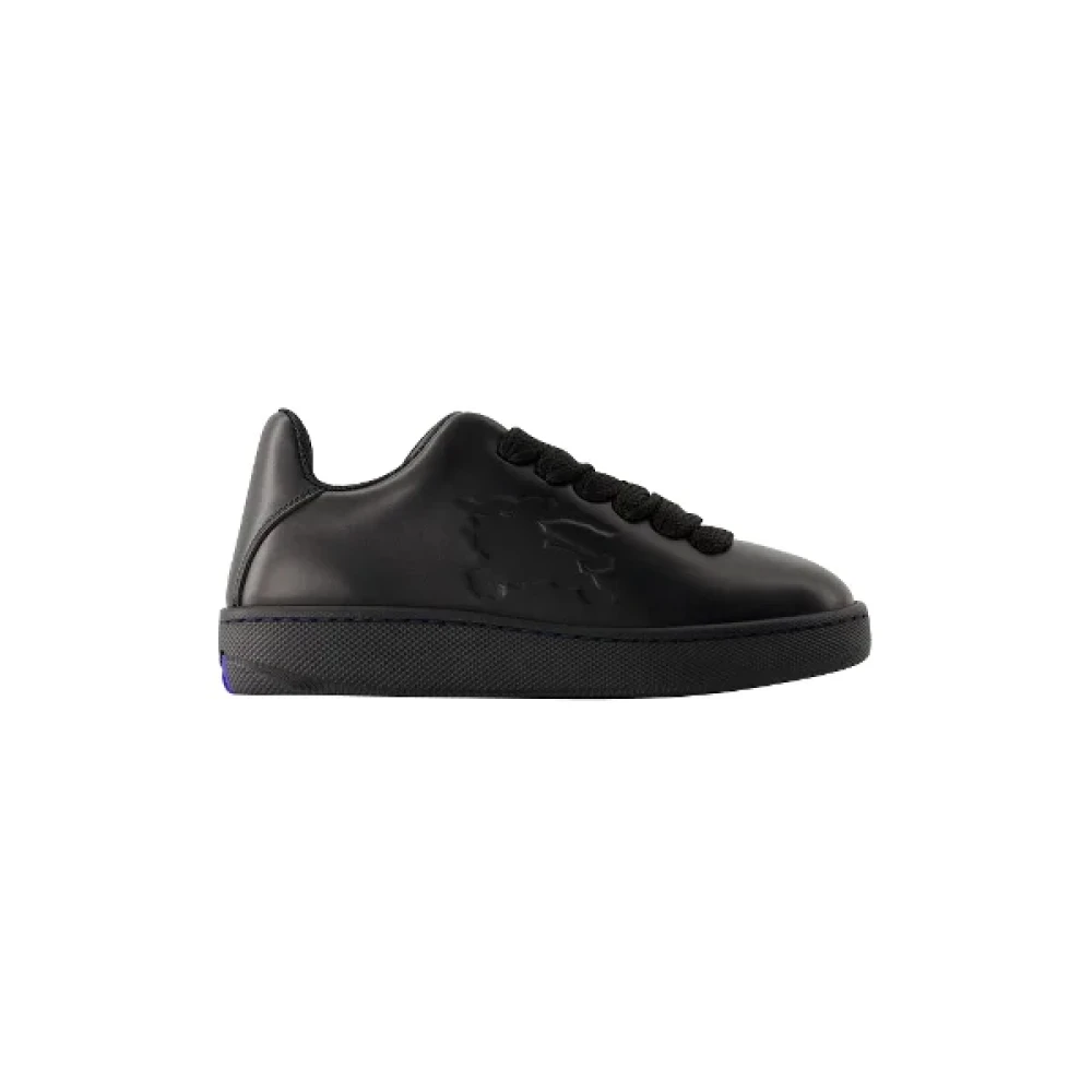 Burberry Laeder sneakers Black, Dam