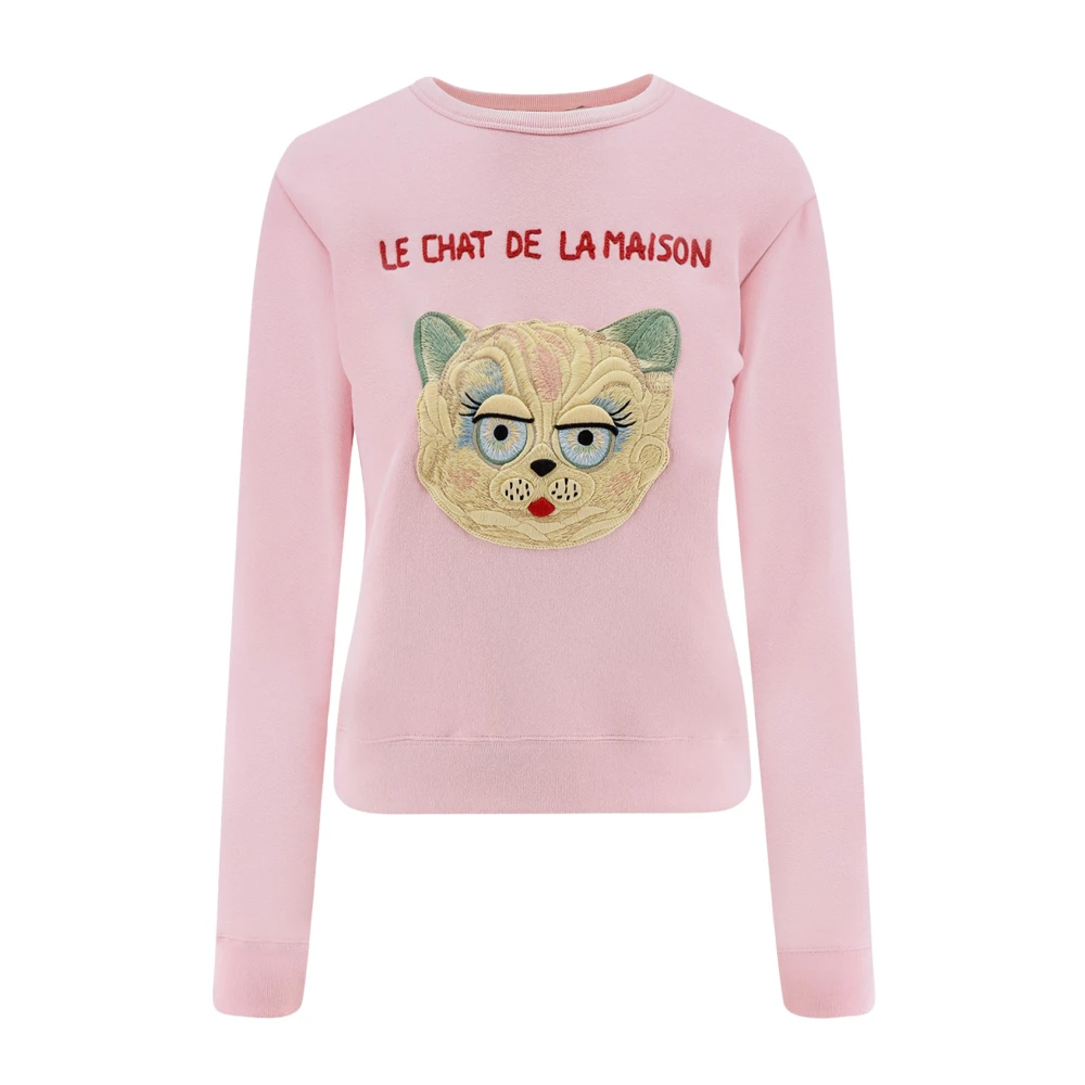 Valentino Vrouw Roze Tops Dames, Xs, Stijlvolle Sweaters Collectie