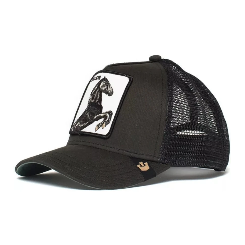 Goorin Bros Marengo Stallion Trucker Cap Black Heren