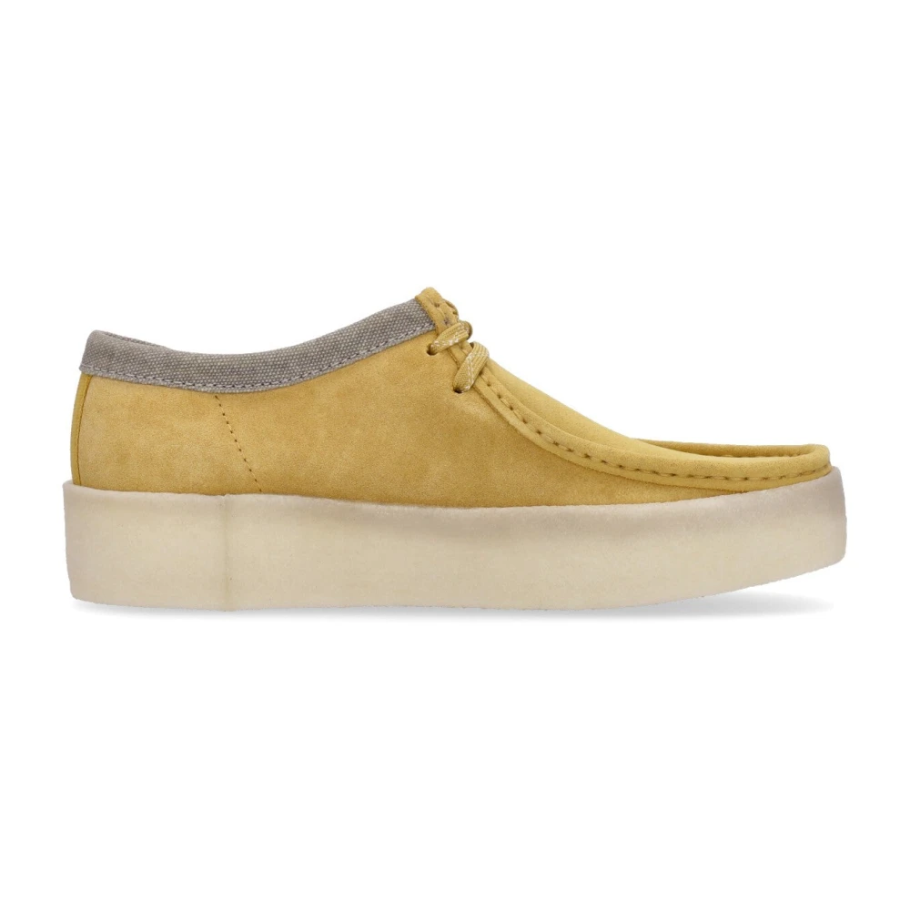 Clarks Men's Yellow Lifestyle Shoe With Laces - Laced Shoes - 11 Uk - Shoes