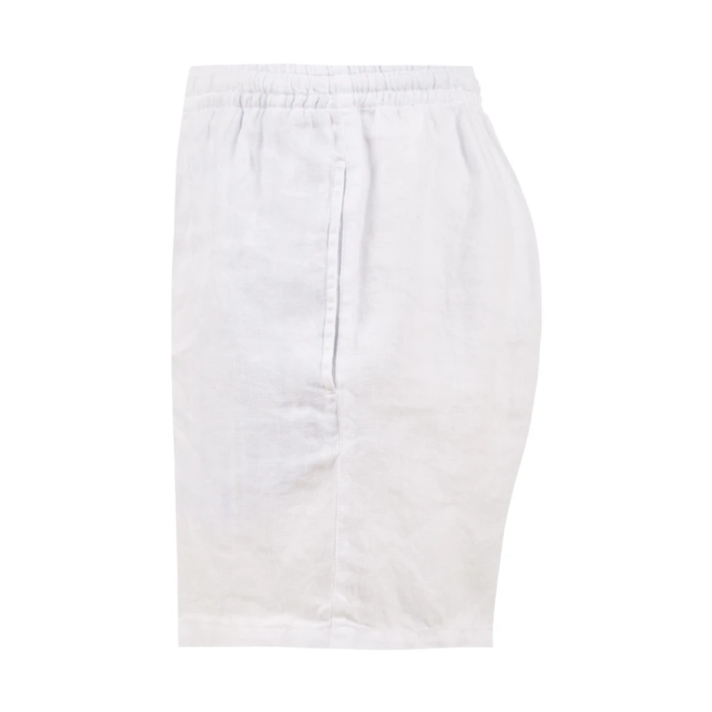 Aspesi Cq15 Model Casual Shorts White Heren
