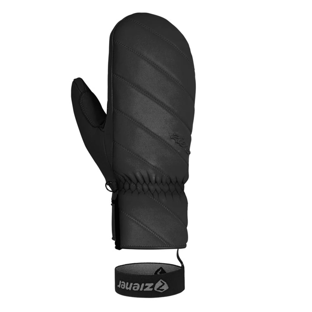 Ziener Zwarte Winter Wanten Black Dames