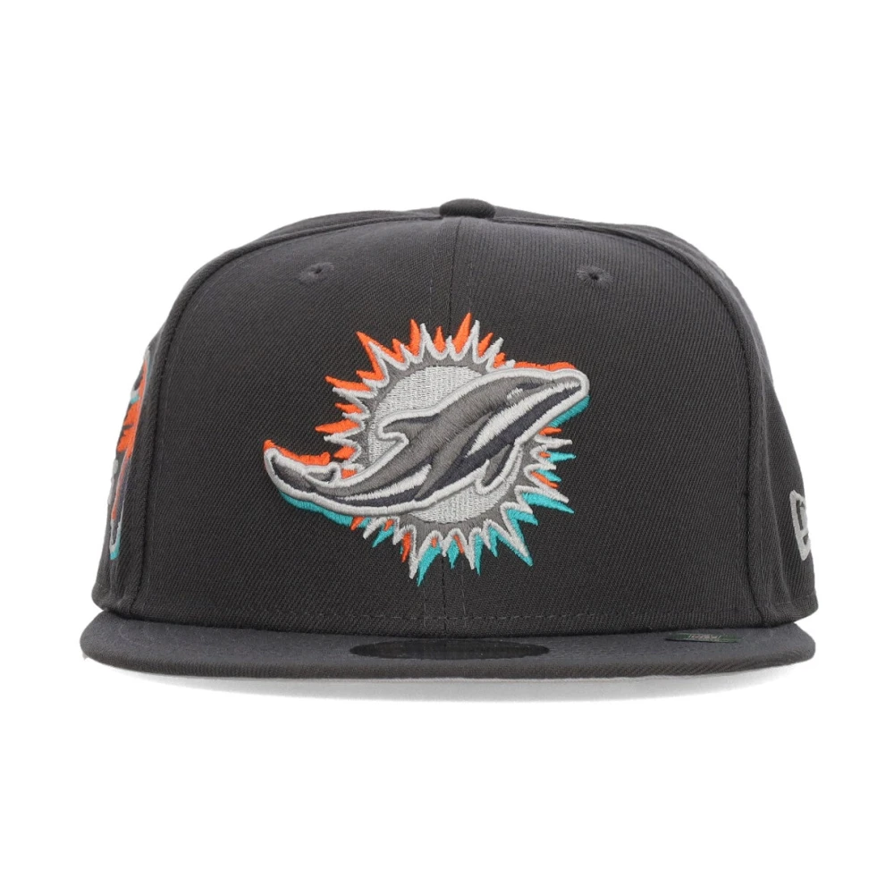 new era Miami Dolphins NFL Draft Hat Gray Unisex