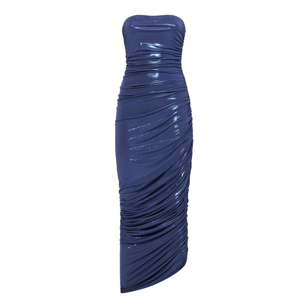 Norma Kamali Stijlvolle Jurken Collectie Blue Dames