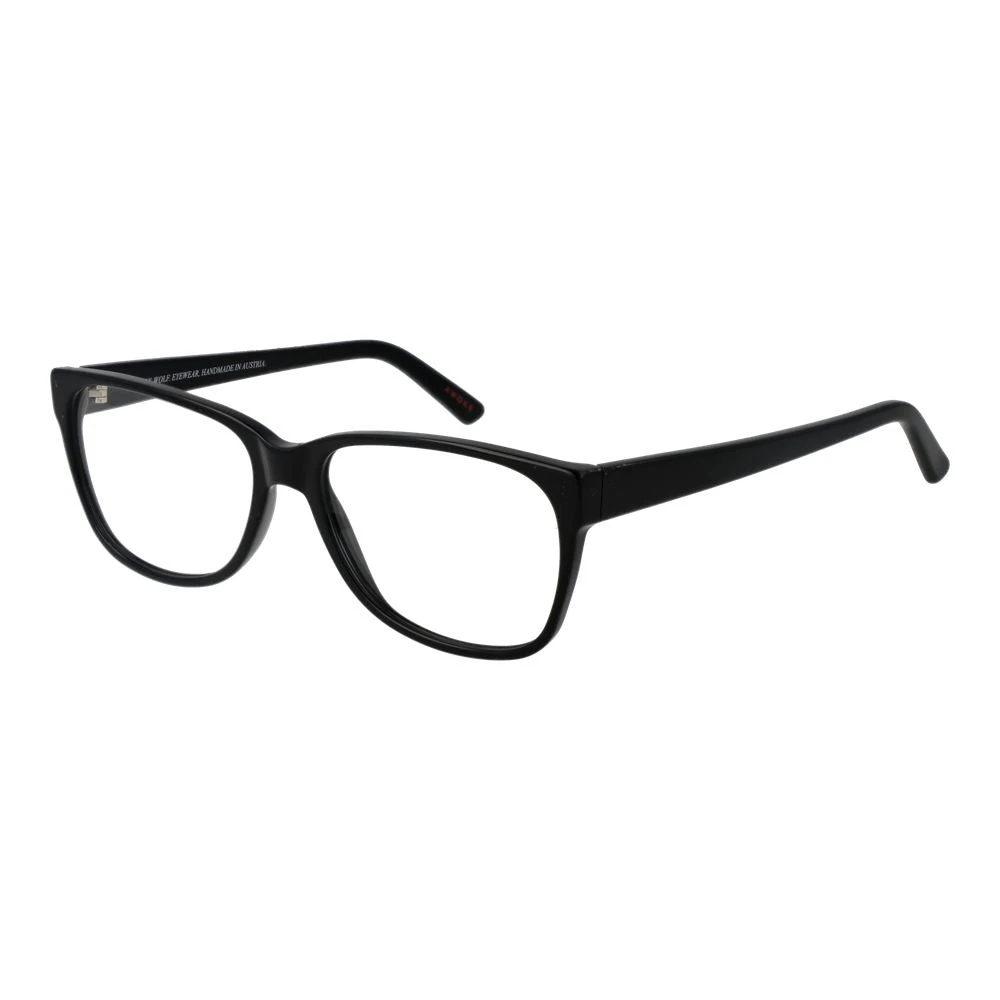 Andy Wolf Unisex Black Glasses, One Size, Rectangle Optical Frame