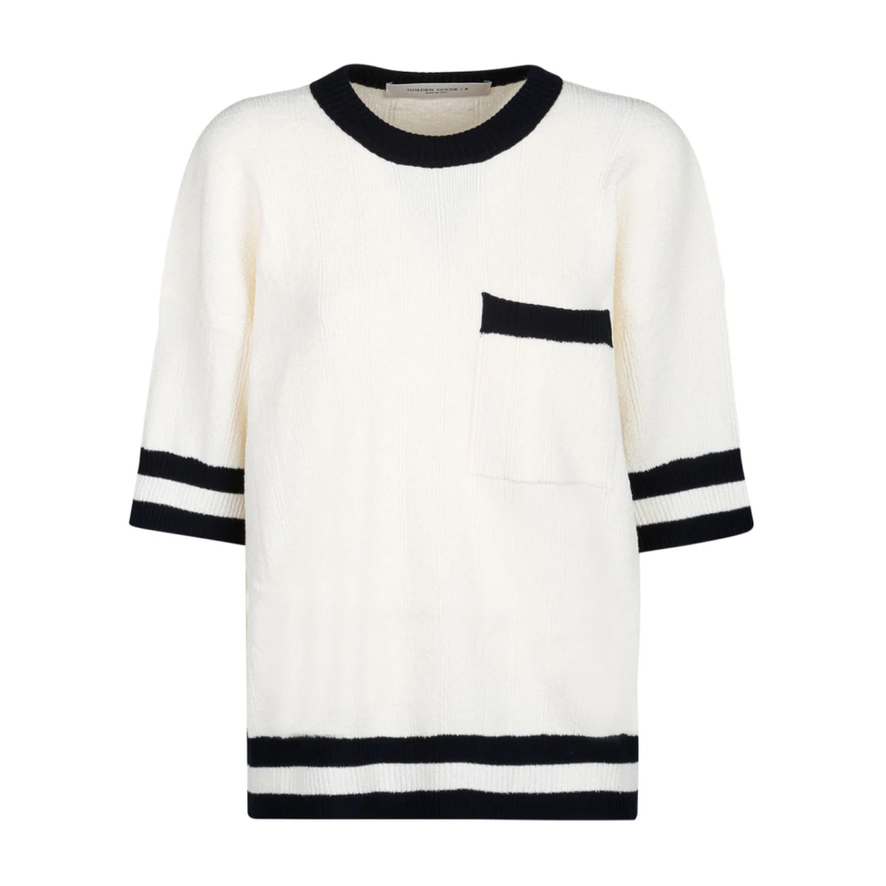 Golden Goose Rondgebreide trui White Dames