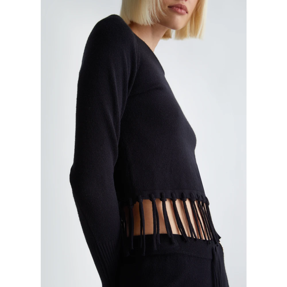 Liu Jo Trui met franjes Black Dames