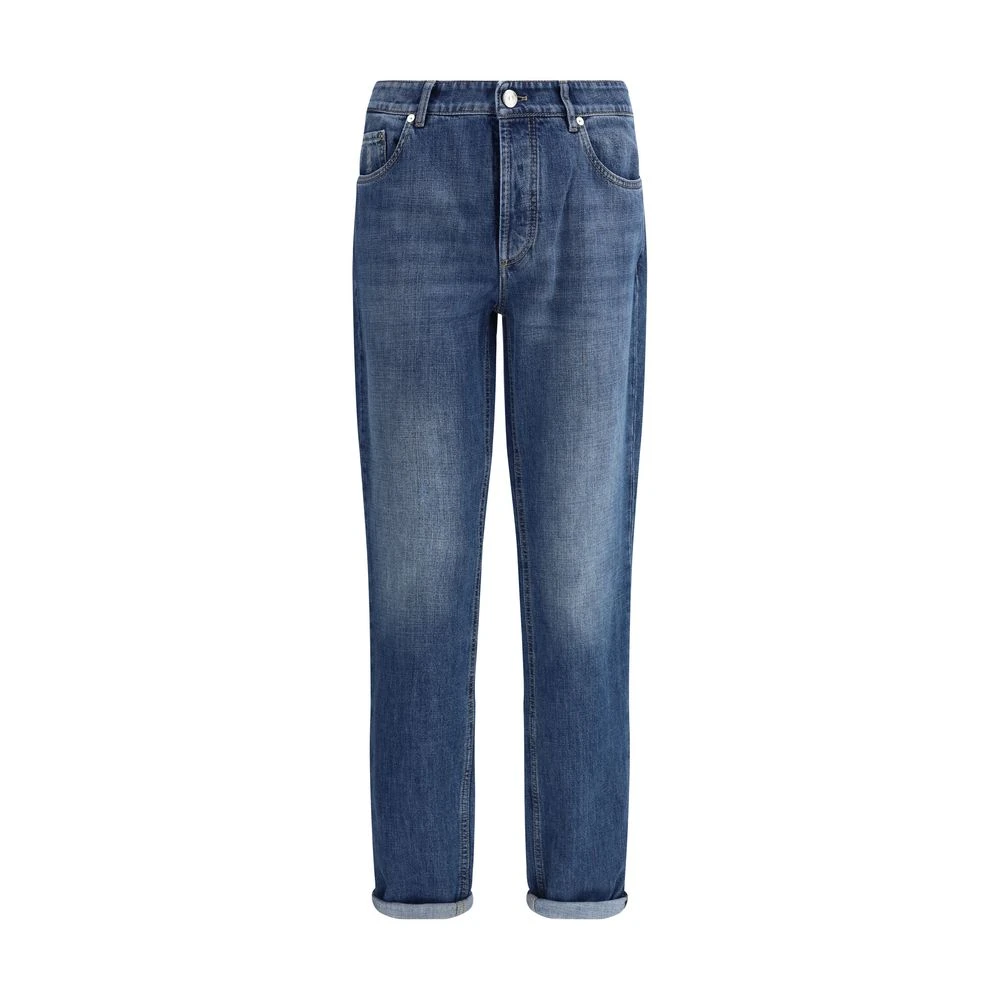 Jeans > Straight Jeans - - Brunello Cucinelli - Modalova