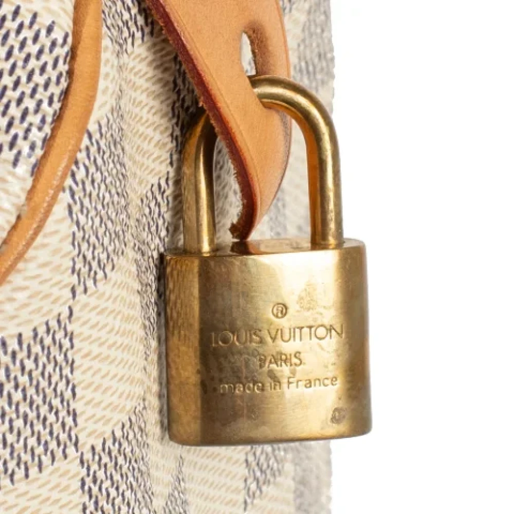 Louis Vuitton Vintage Pre-owned Canvas handbags Beige Dames