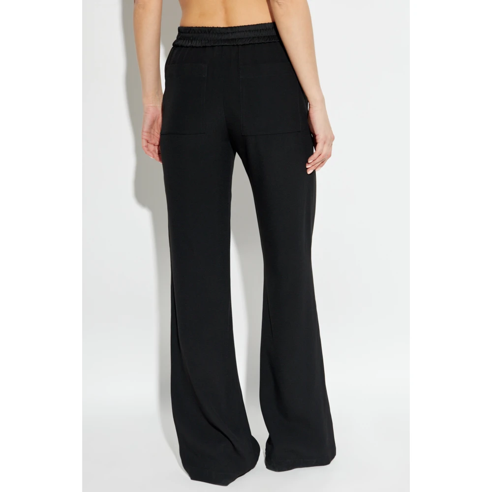Ami Paris Broek met logo Black Dames