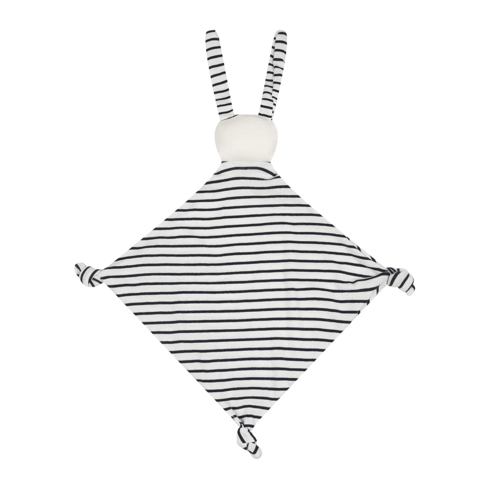 Petit Bateau Gestreepte Katoenen Konijn Doudou Multicolor Unisex