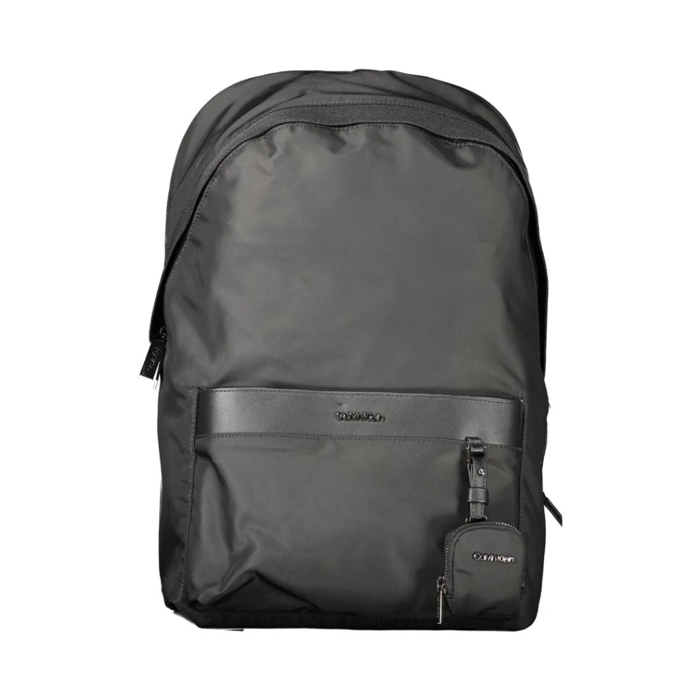 Calvin Klein Polyester Backpack - Male - Backpacks - Black - One Size - Bags