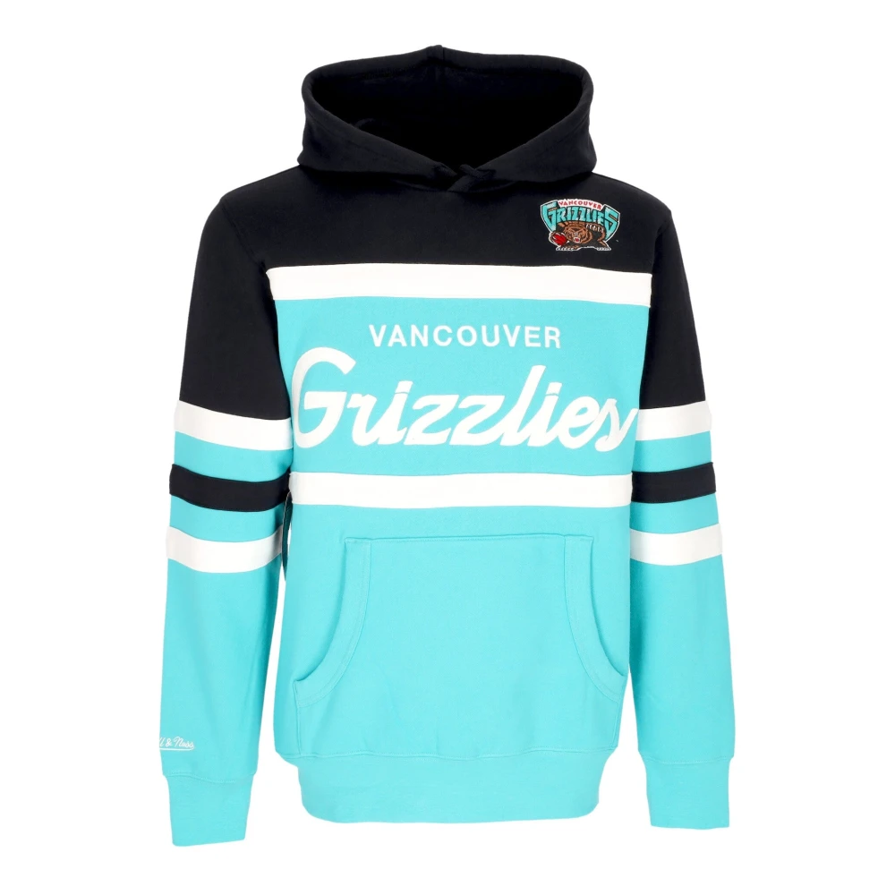 Mitchell & Ness NBA Head Coach Hoodie Vancouver Grizzlies Blue Heren