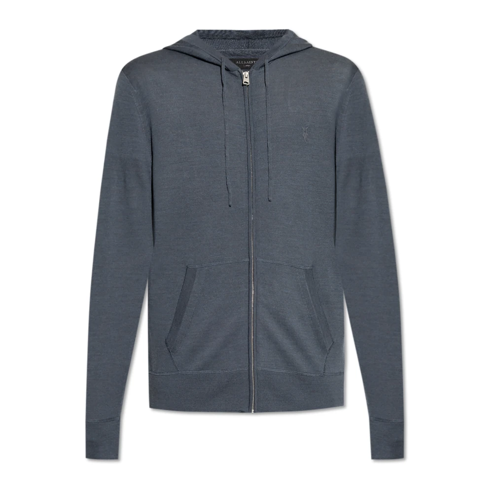 AllSaints Elegante Mode Cardigan Gray Heren