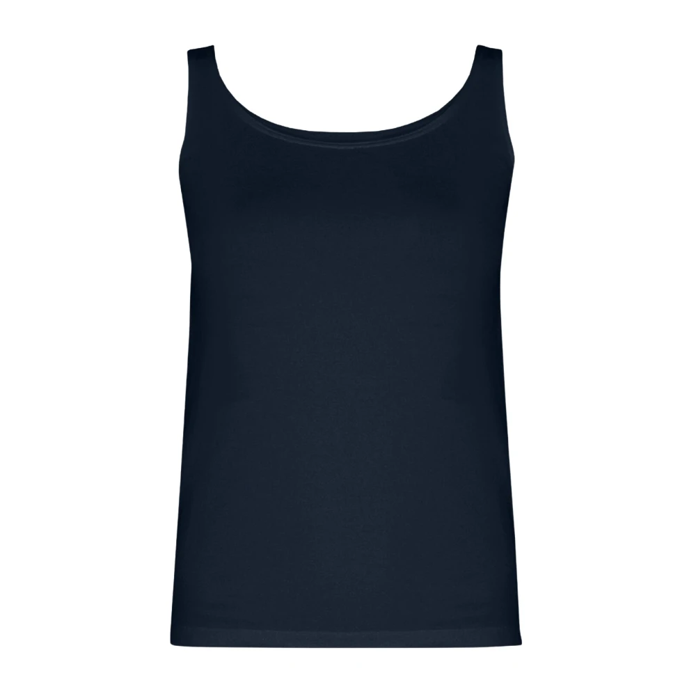 Wolford Blue Sleeveless Tops, Female, L, Jamaika Top