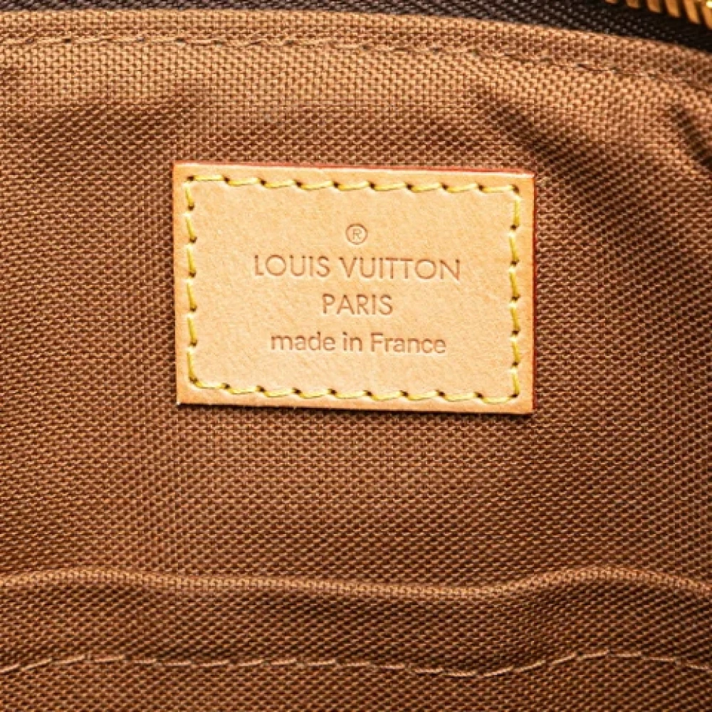 Louis Vuitton Vintage Pre-owned Plastic handbags Brown Dames
