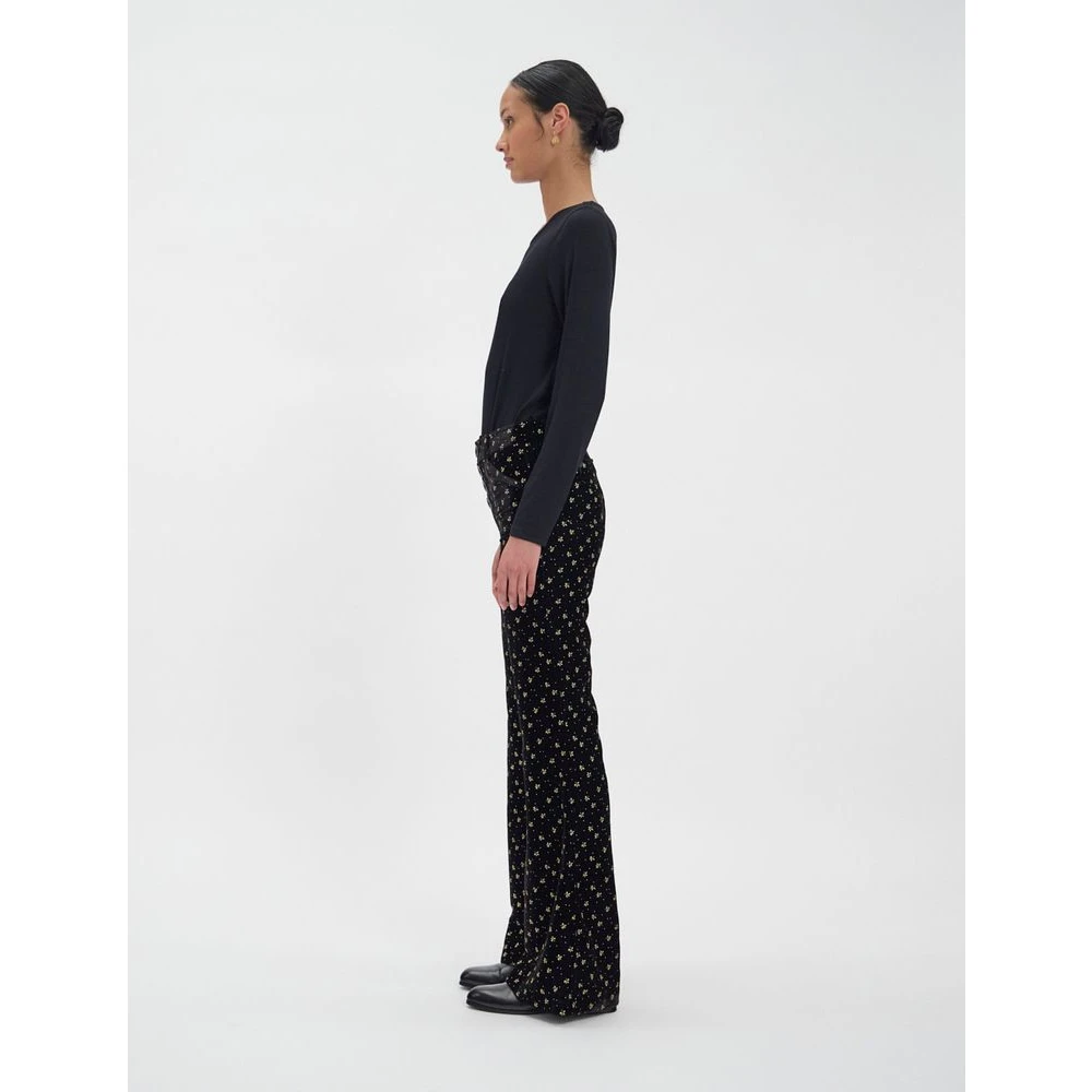 Ines De La Fressange Paris Charlotte Pants Black Dames
