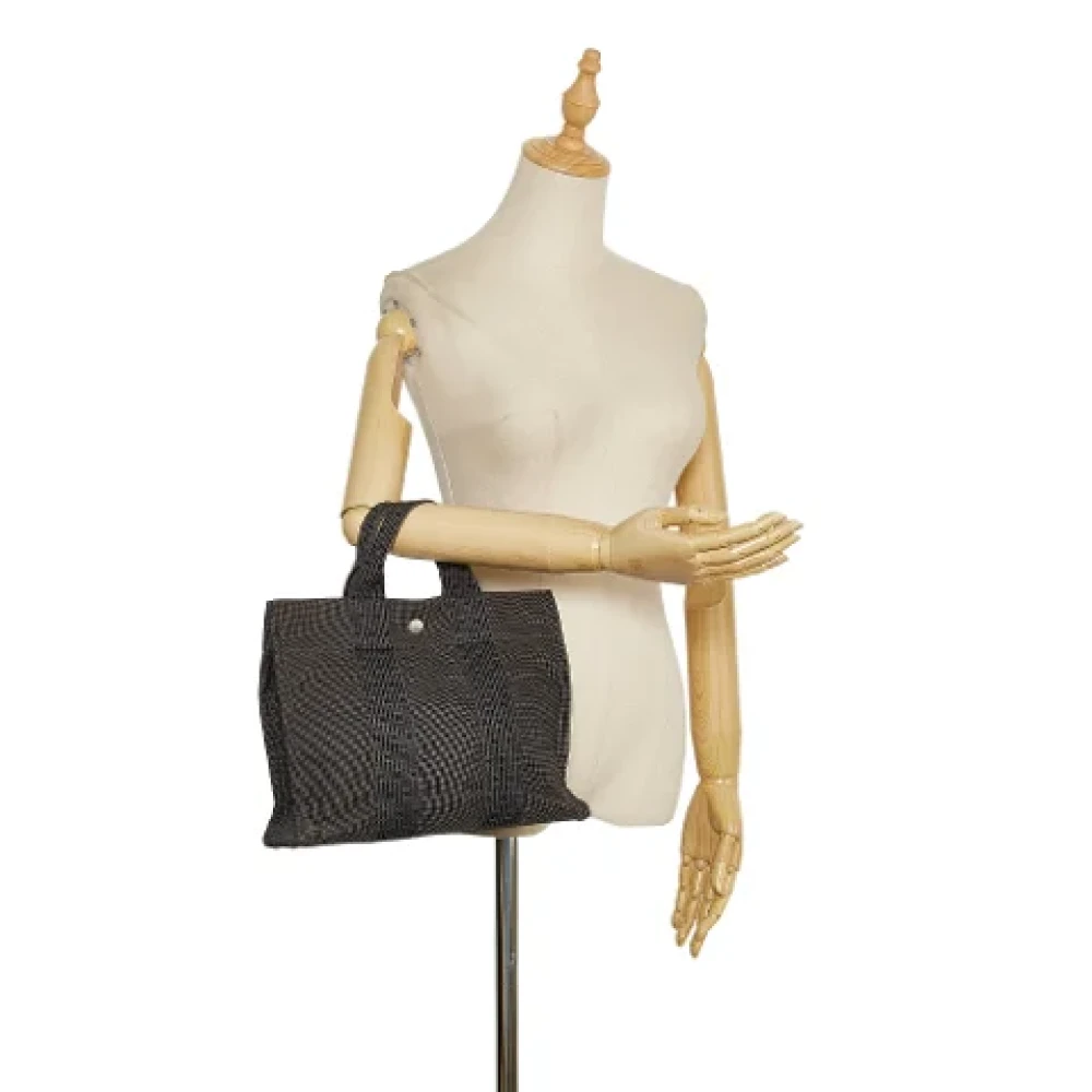 Hermès Vintage Pre-owned Canvas handbags Multicolor Dames