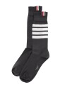 chaussettes-courtes-en-coton-fonce-a-rayures-blanches