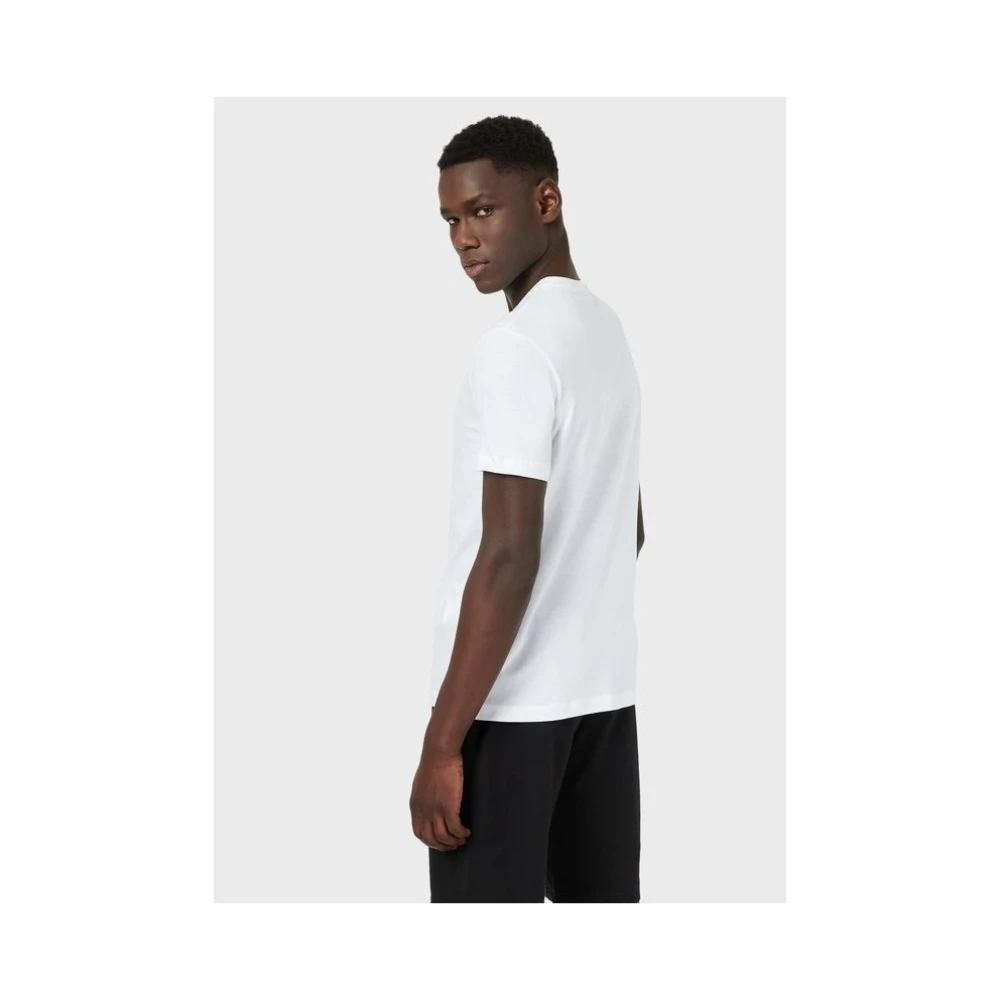 Emporio Armani Aquila Logo T-Shirt White Heren