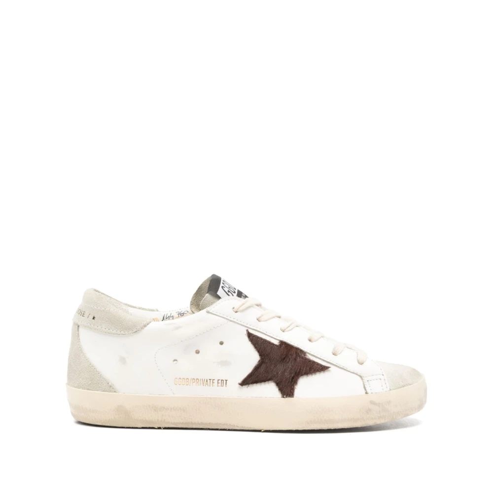 Golden Goose Women's White Flat Shoes - Sneakers - 2 Uk - Shoes