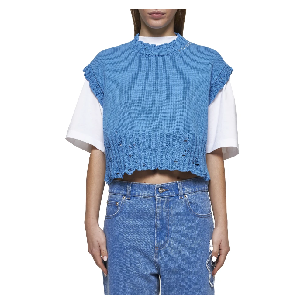 Marni Stijlvolle Modellen Collectie Blue Dames