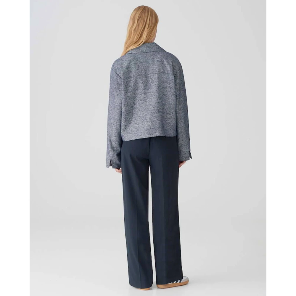 Opus Frisse Jas 10376312754306 Blue Dames