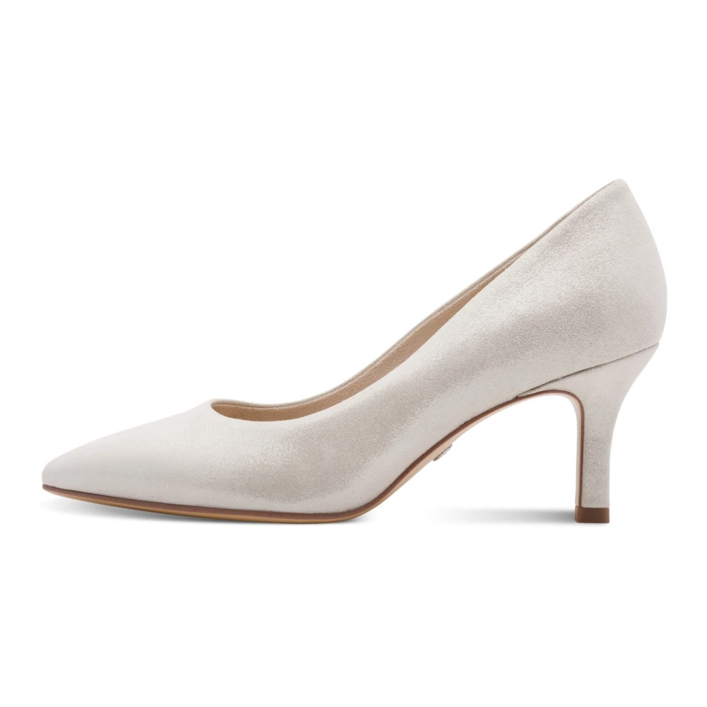 Tamaris White Women's Pumps - Female - Pumps - 8 Uk - Shoes