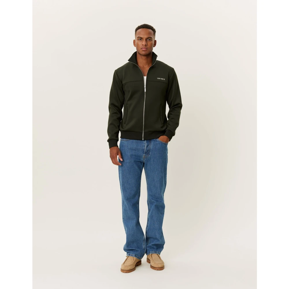 Les Deux Track Jacket Green Heren