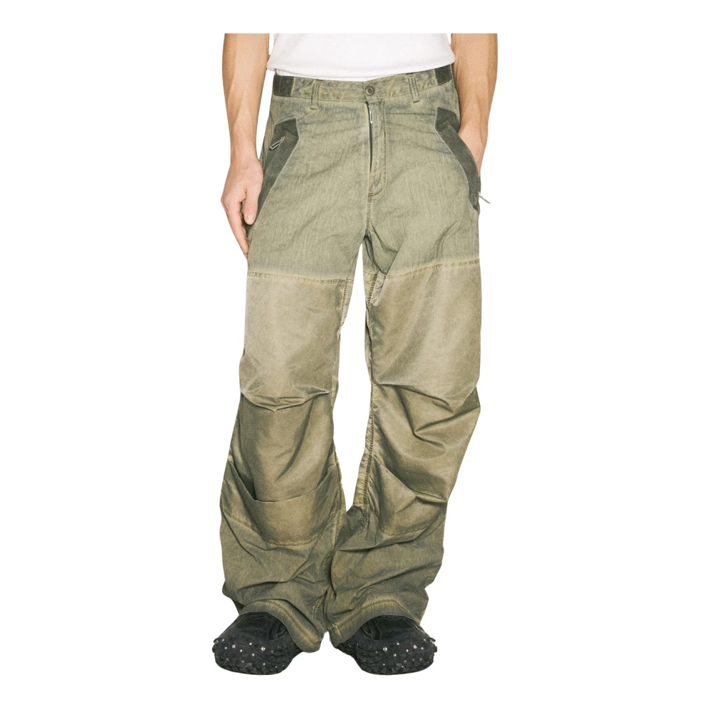 032c Paneelconstructie Klei Utility Broek Green Heren