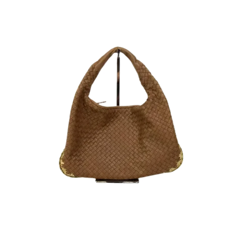 Bottega Veneta Vintage Pre-owned Leather handbags Brown Dames