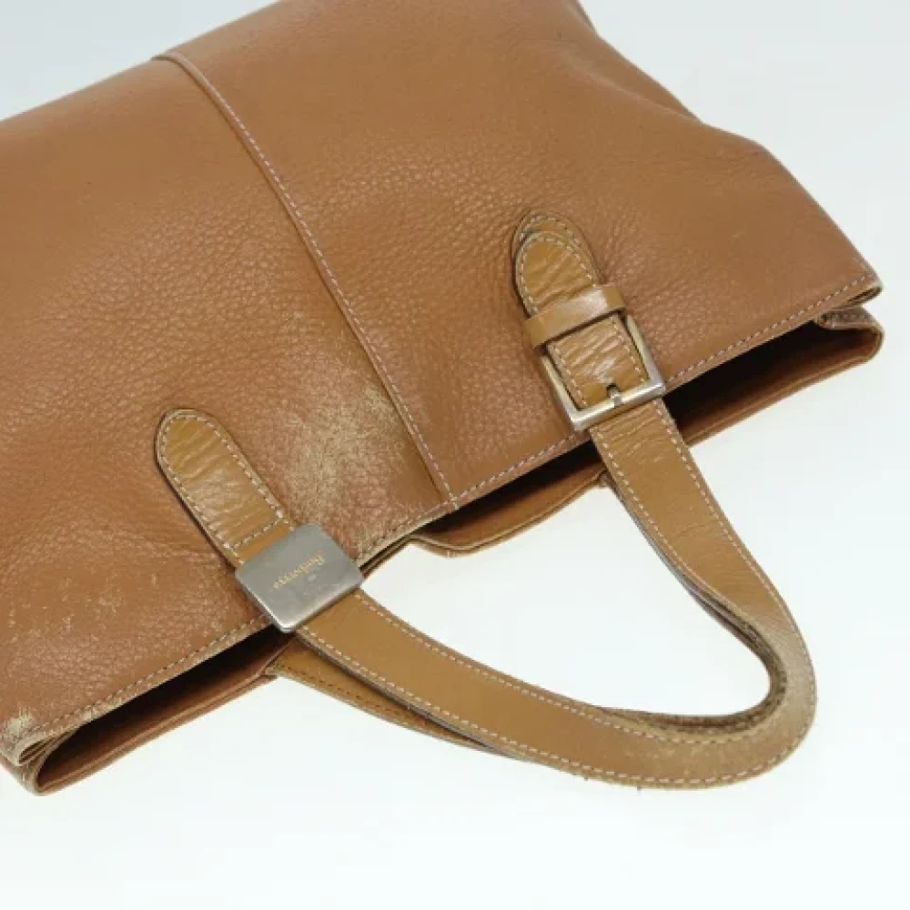 Burberry Vintage Pre-owned Leather handbags Brown Dames
