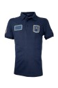 polo-bleu-en-coton-avec-patches-tricolor