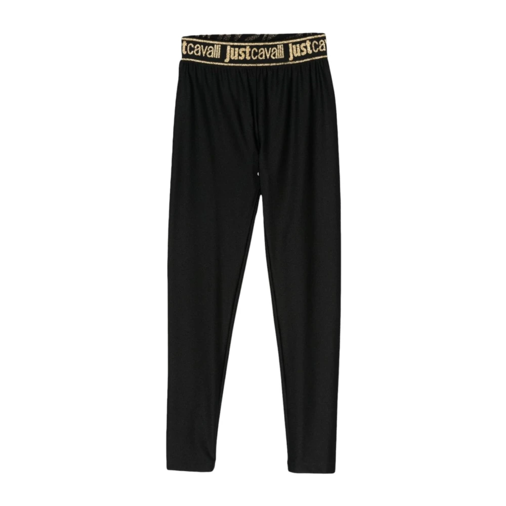 Just Cavalli Stijlvolle Leggings voor Vrouwen Black Dames