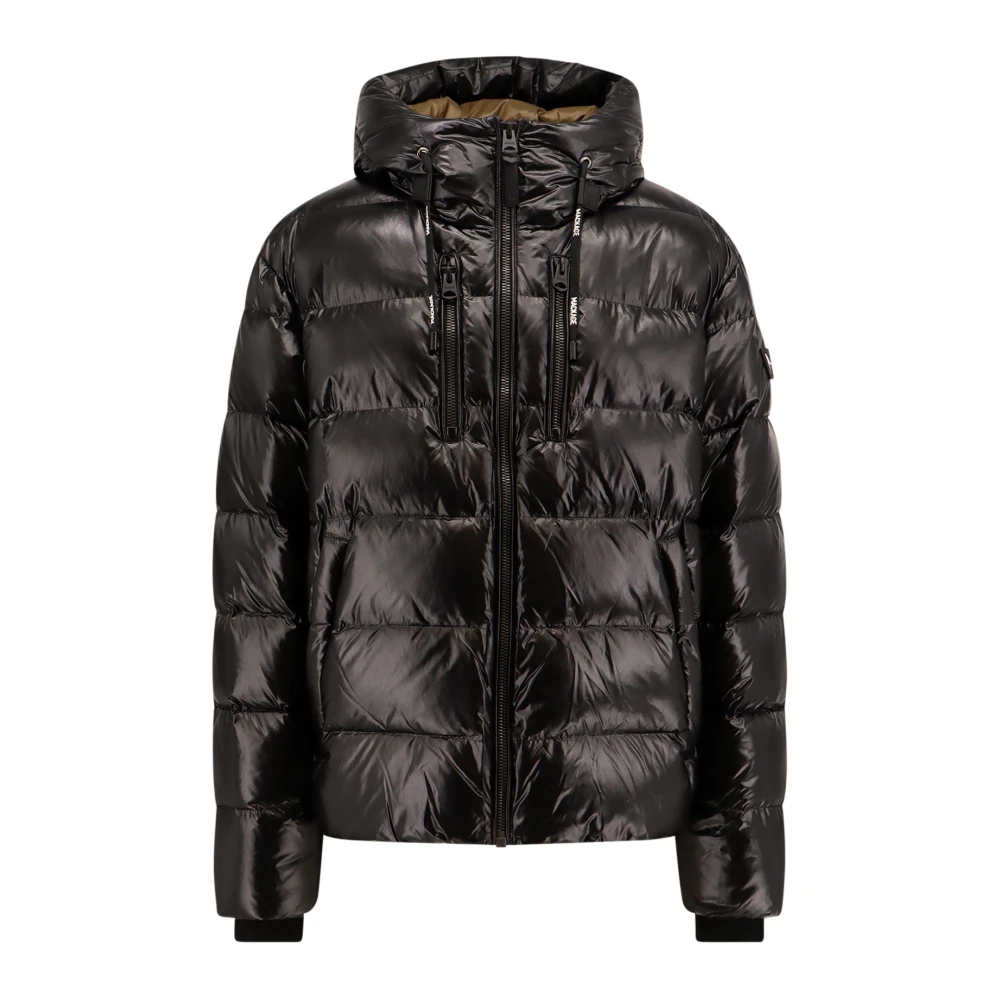 Mackage Zwarte hoodie Black Heren