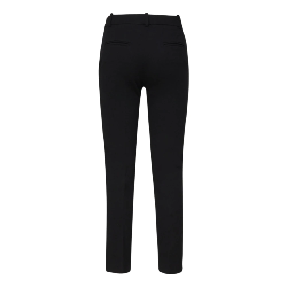 pinko Zwarte elegante broek Cigarette-fit Black Dames
