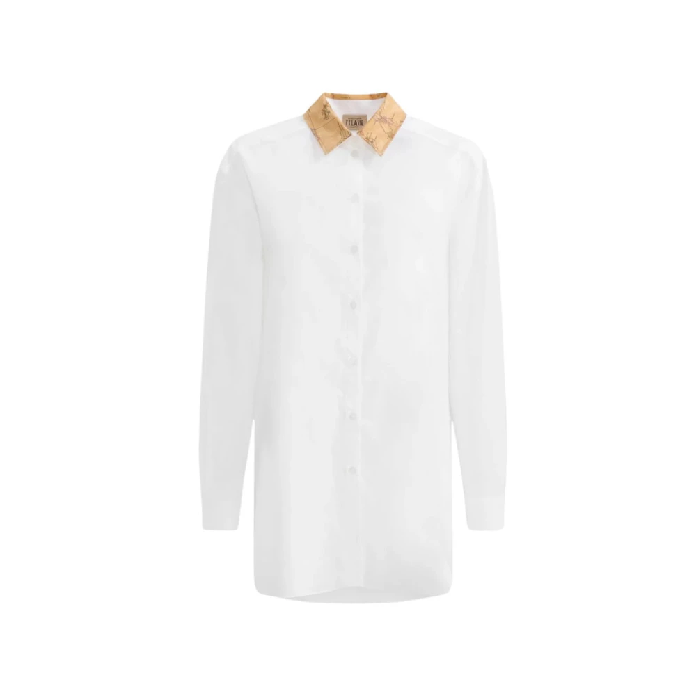 Alviero Martini 1a Classe Lange mouwen shirt White Dames