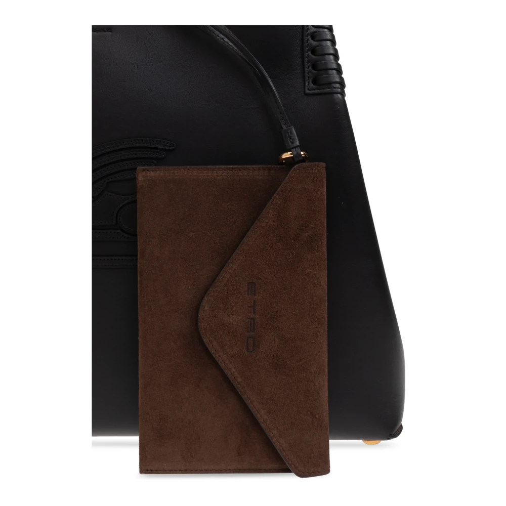 ETRO Shopper type tas Black Dames