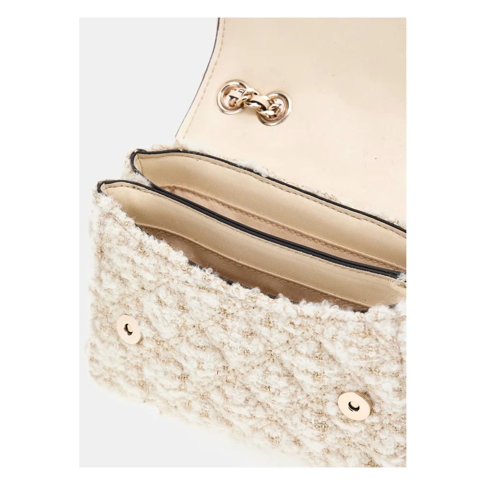 Guess Omkeerbare Schoudertas Ivoor White Dames