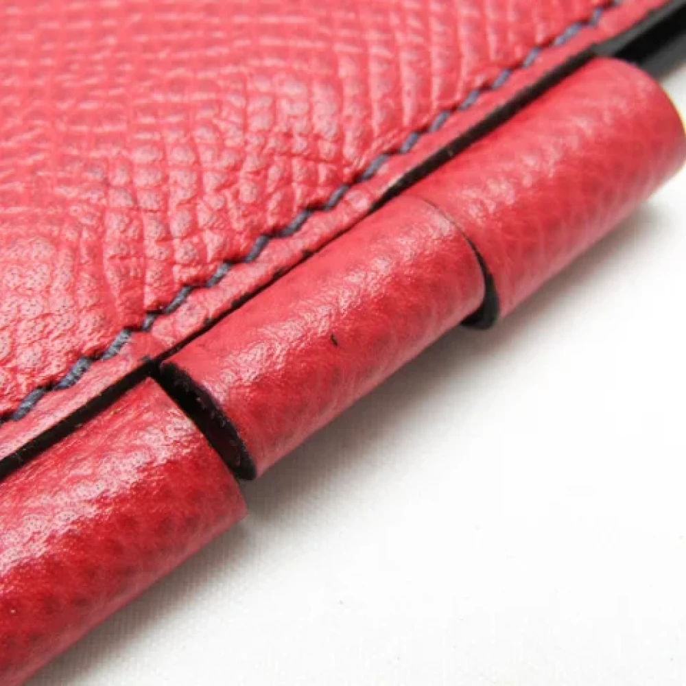 Hermès Vintage Pre-owned Leather home-office Red Dames