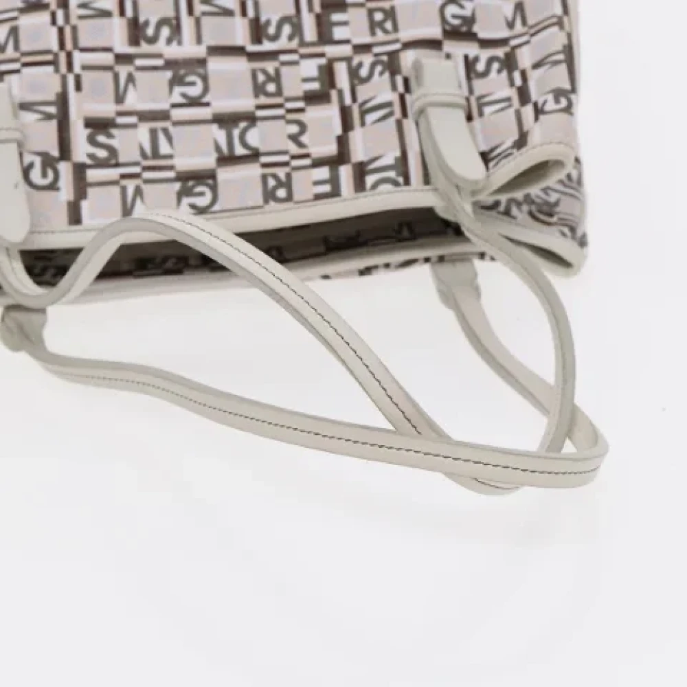 Salvatore Ferragamo Pre-owned Leather handbags White Dames