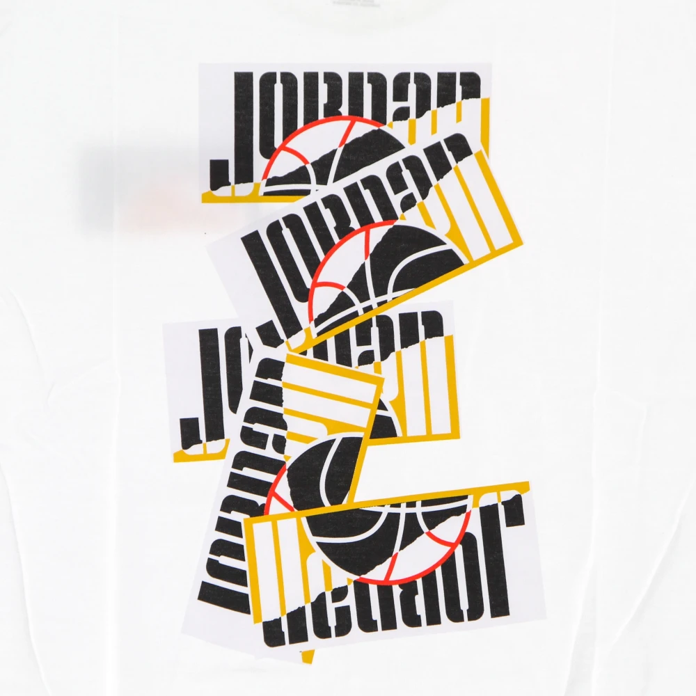 Jordan Sport DNA Crew Tee T-Shirt White Heren