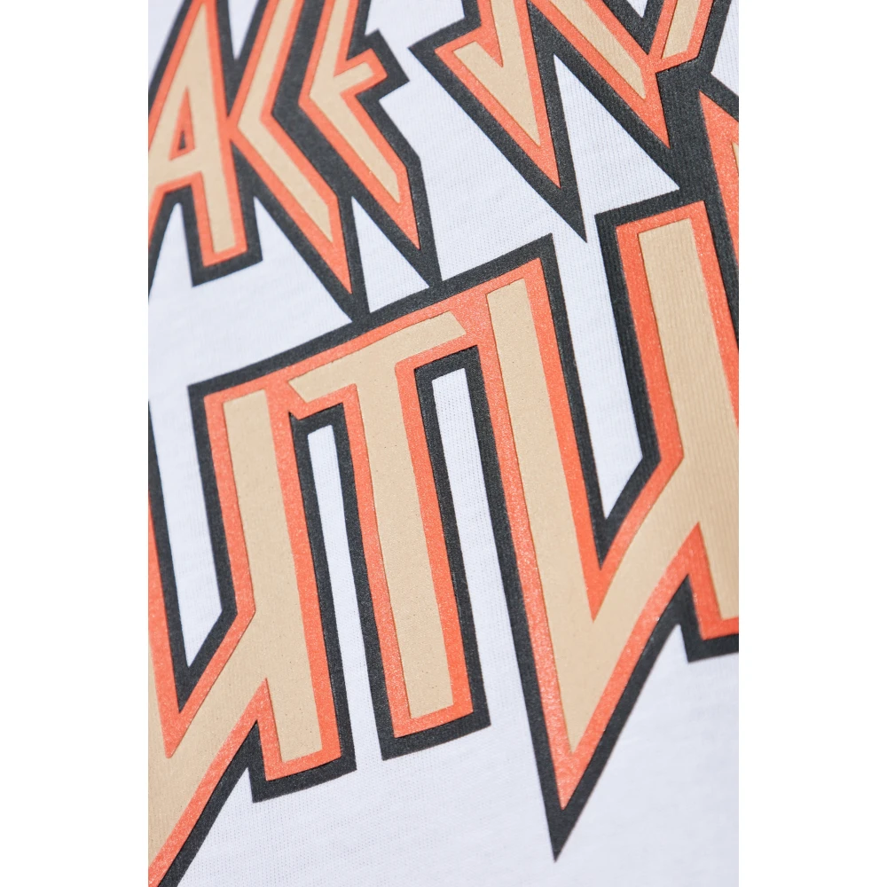 Versace Jeans Couture T-shirt met logo White Heren