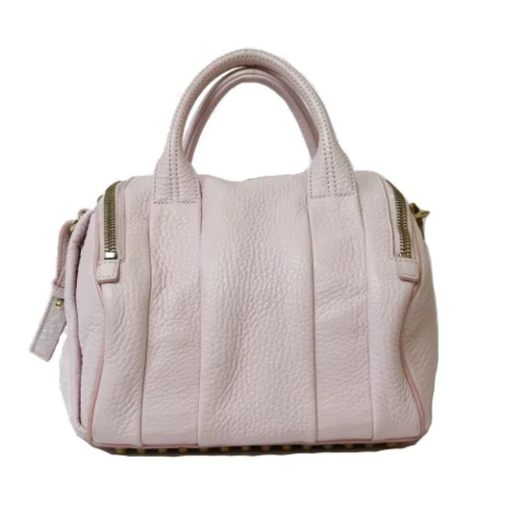 Alexander Wang Pre-owned Leather handbags Pink Dames